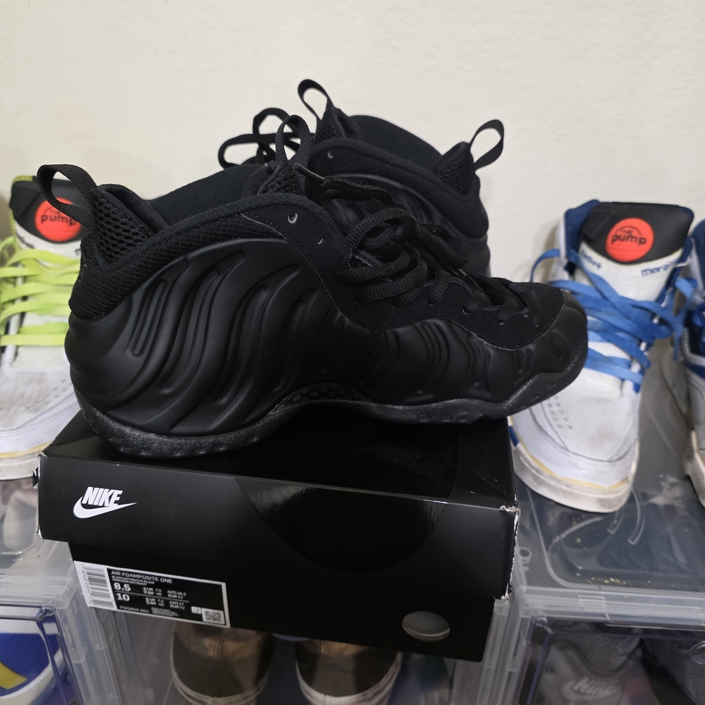Nike Foamposite One Anthracite Size 8.5 US Mens Sneakers - Picture 4 of 7